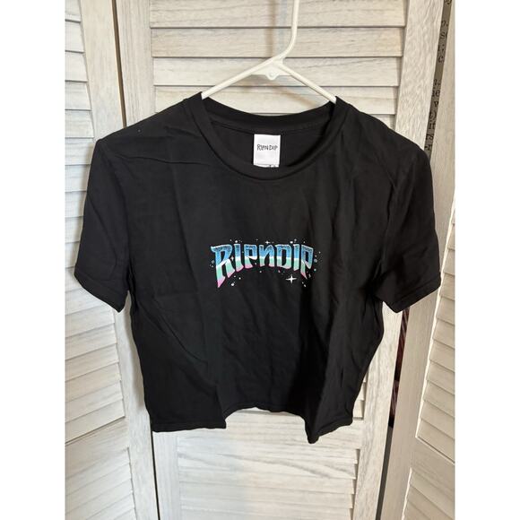 SUPERSTAR CROPPED BABY TEE (BLACK) LARGE - Picture 3 of 6